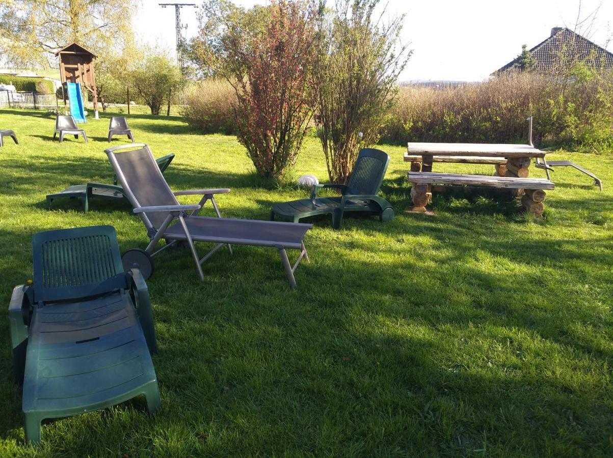 Das Haus Am Teich Gross Grabow Exterior foto